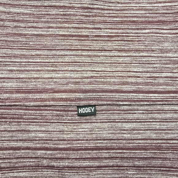 Hooey Lock Up Hoodie Sweatshirt Mens 2XL Burgundy Striped Pullover Aztec Hood - Picture 11 of 11